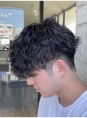 波巻きスパイラルパーマ