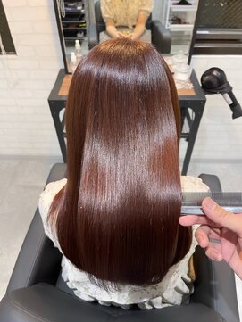 ジーナ 本八幡(Zina) 大人かわいい20代30代40代小顔ショコラベージュ　Zina本八幡