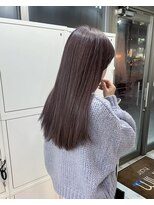 ミニム ヘアー(minim hair) 【minim×hina】lavender greige