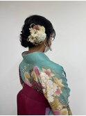 【BelleCoupes】卒業式袴着付け ヘアアレンジセット
