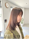【THYN℃】ワンカールレイヤー/美髪エアリーロング/薄めバング