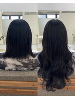 ハイエクステンション 京都駅前店(Hi-Extension)&nbsp;ブラック×ネイビー▼miho072