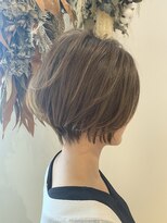 キャパサウス 春日 大野城店(CAPA south)&nbsp;レイヤーボブ　ハンサムショート　グレーベージュ