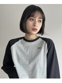 ゆるまきタッセルカット/タッセルカット/タンバルモリ/韓国ボブ