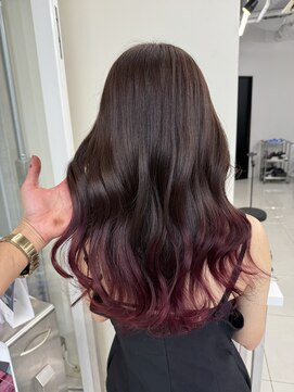 アライブ ハラジュク(ALIVE harajuku) グラデーションカラーバレイヤージュインナーカラー ryota