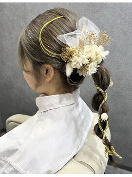 リコル(LICOL) 成人式ヘアセット(ロープ)