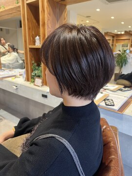 アドラーブル 駅南店(adorable) 大人美人イメチェン大人丸みボブこなれヘアチェリーブラウン