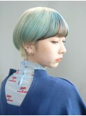 小顔秋色透明感カラーオリーブカラー_ba435622
