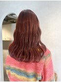 〈押上 半個室〉オレンジレッド