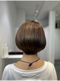 前下がり髪質改善ボブ顔まわりレイヤー20代30代40代[表参道]
