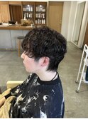 ウルフカット×シャドウパーマ