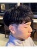 【青柳指名限定】メンズカット＆メンズパーマ＋頭皮クレンジング【平日限定】
