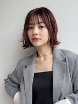 トルネード(TORNADO) 大人ミニボブ前髪あり切りっぱなしボブ丸顔K20250522