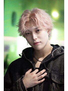 ユーフォリア 渋谷グランデ(Euphoria SHIBUYA GRANDE) メンズカラー×アッシュ×ショート×束感×動き