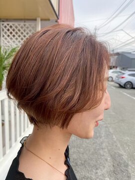 セレーズ ウィズ ミロ(Seles With Miro) レイヤーショート×カラー