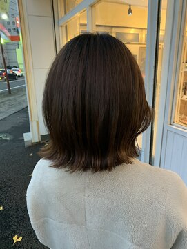 ヘアリゾート クオリア(hair resort Quaria by piece) ゆるくびれボブスタイル