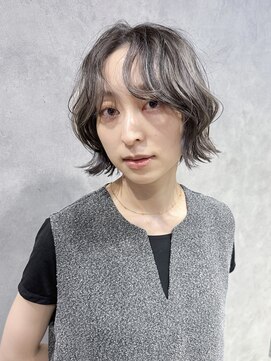 エンクス 天王町店(enx) ミディアムヘア/暗めカラー/グランマッシュ/天王町 NH97