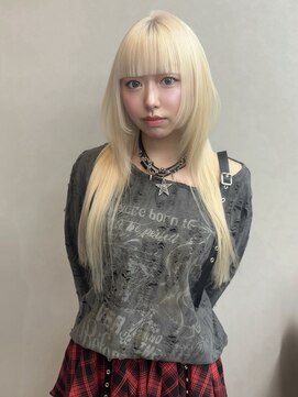 リングバイモアムー(Ring by Moremuu) ハイブロンド/抜きっぱなし/ブロンド