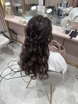 リアン(lien)&nbsp;ハーフアップ