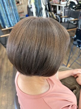 楽流頭 オブヘアー(of hair) エイジング毛/白髪ぼかし/ケアカラー/透明感/白髪染め