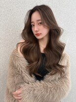 天神美容室 ハッシュカット福岡×レイヤー×韓国巻き×髪質改善