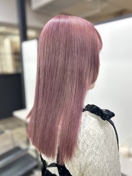 チェルシー 梅田(CHELSEA) ピンクカラー/ブリーチカラー/大阪/神戸