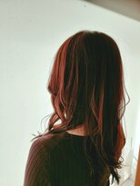 アール 滝ノ水店(#arl) 顔周りレイヤーピンクレッドカラーハイライト