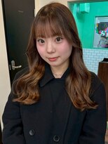 スリット(slit)&nbsp;5. ミルクブラウン/レイヤーカット/顔周り/前髪/韓国