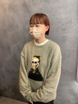 フゥ(Fuuu) ボブ×透明感カラー