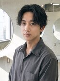 メンズカット＋ニュアンスパーマ