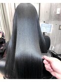 ダークグレー×髪質改善
