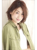 ネオリーブ チロル 横浜西口店(Neolive CiroL.)&nbsp;【Neolive square 】大人可愛い☆耳かけふんわりワンカールボブ