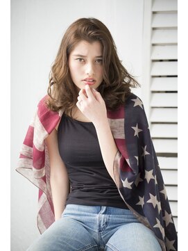 アクト(ACT) ミディアムかきあげバング