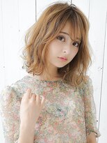 アグ ヘアー プラス 宮前店(Agu hair Plus)&nbsp;《Agu hair》小顔可愛いゆるふわ色っぽミディ♪
