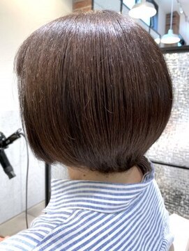 クアトログランシュ 水戸店(QUATRO×GranCieux) ラウンドボブ