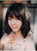 ゆるやかウェーブ20代/30代/40代/庭瀬