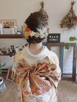 ブラウンヘアー(BROWN HAIR) 成人式☆