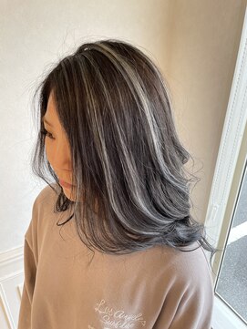 リアン 上尾店(Rien) ボブ/カーキグレージュ/マッシュショート/フェザーバンク[上尾]