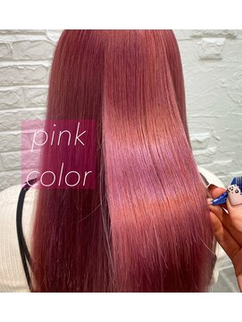 ウーロス(uros.) 【SENA】ブリーチありピンクカラー カシスカラー