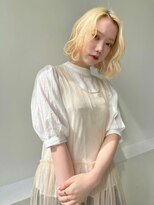 ゲーム 吉祥寺店(GAME)&nbsp;インナーカラー/ダブルカラー/ミルクティーベージュ/ボブ