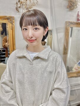 カシュカシュ(cache cache) コンパクトボブスタイル