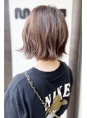 《knit銀座》大人可愛い20代30代40代ショートボブ丸み前下がり