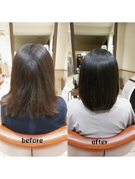 ネオリーブチノ 登戸店(Neolive cino) 酸性ストレート (酸性縮毛矯正) ロブ