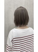 ぷつボブandグレージュ