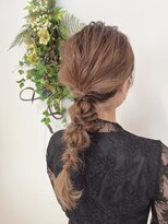 クルム(KURUMU)&nbsp;編みおろしアレンジ