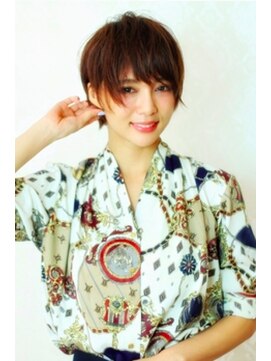 リーフ 西焼津店(LeaF) ボーイズライクなマッシュショート♪