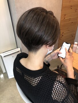 シロトータルデザイン(shiro total design) 刈り上げマッシュショート
