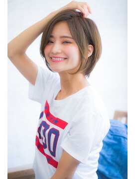 エル 横浜(eL) 大人美人丸みショートボブ☆(神保)