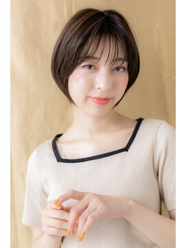 カバーヘアアンドスパ ブリス 浦和(COVER HAIR&SPA bliss) 小顔矯正立体カット艶感レディースショートY浦和30代40代50代