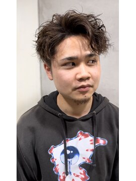 カーニバル 江古田(CARNIVAL) rei ツーブロックマッシュ /アップバング/束間ショート/パーマ